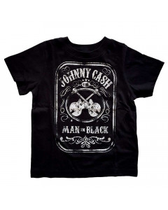 Johnny Cash T-shirt til børn | Man in Black